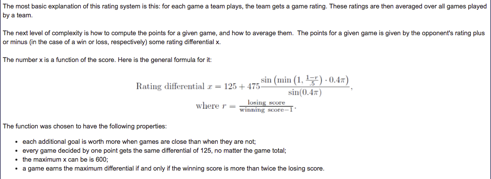 Ranking Ultimate Teams With the Elo Rating Algorithm - Ultiworld